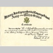 Military Intelligence Language School certificate of completion (ddr-densho-22-144)