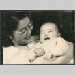 Woman holding baby (ddr-densho-523-63)