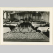 Mr. Bennett's birthday cake with candles (ddr-densho-37-1410)
