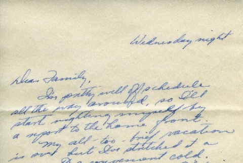Letter from a camp teacher to her family (ddr-densho-171-62)