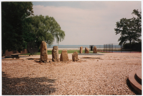 Yard with rock landscaping (ddr-densho-377-1864)