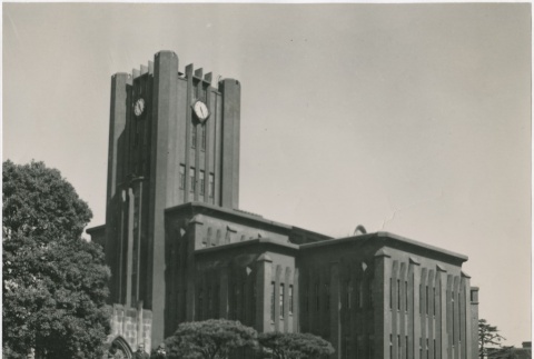 Building where the Tokyo war crimes trials were held (ddr-densho-299-154)