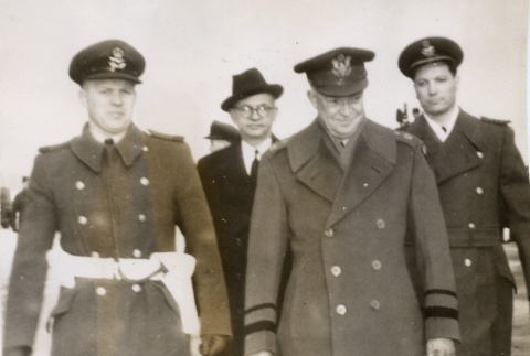 Dwight D. Eisenhower inspecting the Royal Canadian Air Force (ddr-njpa-1-232)