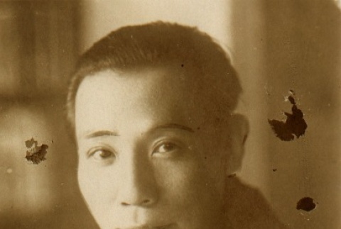 Portrait of Otokichi Mikami, a writer (ddr-njpa-4-927)