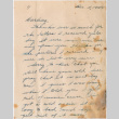 Letter from Alvin Uchiyama to Kathleen Koga Uchiyama (ddr-densho-406-77)