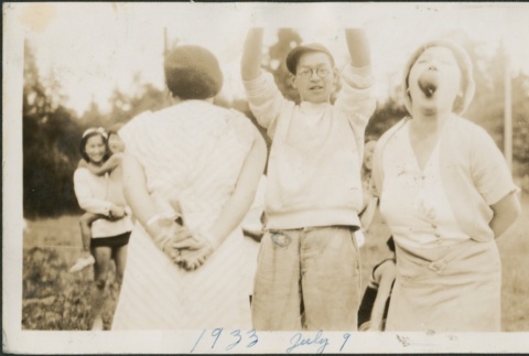 Games at a picnic (ddr-densho-321-712)