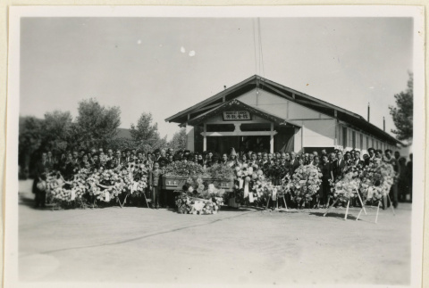 Funeral for Tsunetome Akiyama (ddr-densho-37-1747)