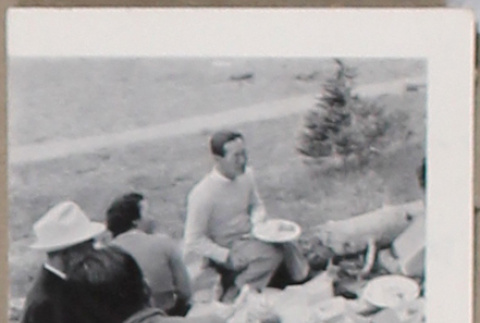 Group at picnic (ddr-densho-493-119)