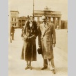 Adolphe Menjou and Kathryn Carver on a European tour (ddr-njpa-1-901)
