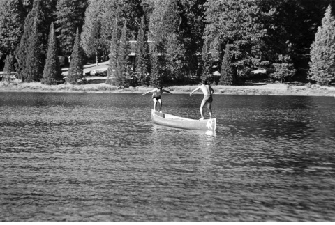 Two campers canoe rocking (ddr-densho-336-506)