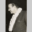 A man wearing a lei (ddr-njpa-1-1165)