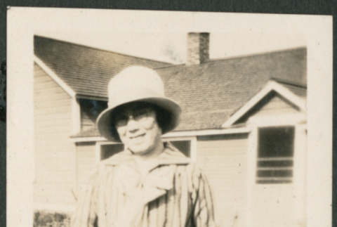 Woman in hat (ddr-densho-316-232)
