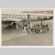 People Debarking Airplane (ddr-ohs-1-153)