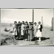 Josephine Hawes (? on right), Manzanar, nurses aides (ddr-densho-343-68)