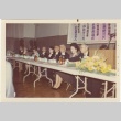 Group sitting at banquet table (ddr-densho-333-55)
