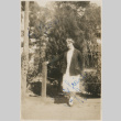 Sue in a garden (ddr-densho-357-182)