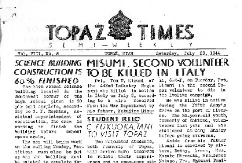 Topaz Times Vol. VIII No. 8 (July 29, 1944) (ddr-densho-142-328)
