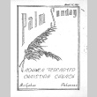 Rohwer Federated Christian Church bulletin (March 25, 1945) (ddr-densho-143-347)