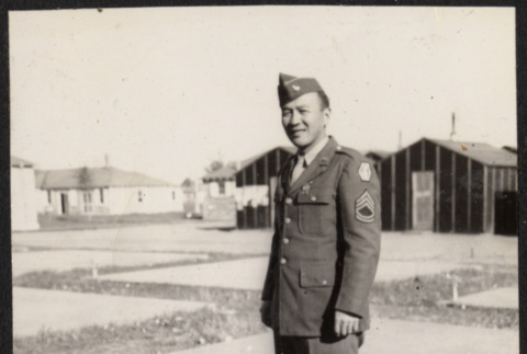 Solider in dress uniform (ddr-densho-523-149)