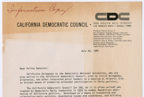 Letter from Tom B. Carvey, Jr. (ddr-densho-433-850)