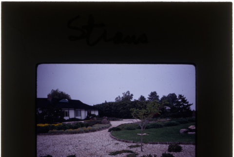 View of a home and garden at the Straus project (ddr-densho-377-597)