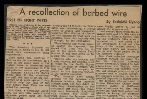 Recollection of barbed wire (ddr-csujad-55-2525)