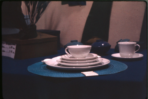 Display of table setting (ddr-densho-426-356)