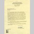 Letter regarding property in government custody (ddr-densho-203-9)