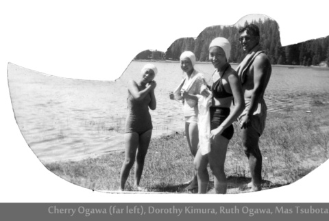 Swimmers at Lake Sequoia (ddr-densho-336-85)