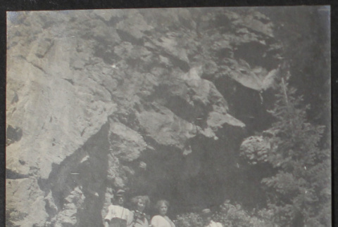 Two men and two women hiking (ddr-densho-355-670)