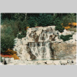 Waterfall and pond at the Schulman project. (ddr-densho-377-194)