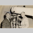 Two men with a telescope (ddr-njpa-2-1182)