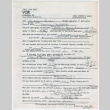Jim Masaru Ariyasu interviewee form (ddr-densho-1007-965)