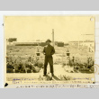 Goerge Naohara at the Manzanar camp (ddr-csujad-38-22)