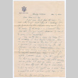 Letter from Tadashi Ishida to Mr. & Mrs. Y Ishida (ddr-densho-535-70)