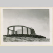 View of the Gila River Honor Roll monument from behind (ddr-densho-37-1114)