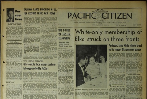 Pacific Citizen, Vol. 70, No. 10 (March 13, 1970) (ddr-pc-42-10)