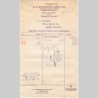 Invoice from H.C. Stapleton Drug Co. (ddr-densho-319-536)