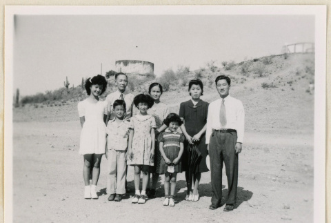 Group standing in desert (ddr-densho-37-2073)