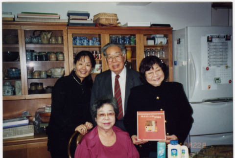 Masako, Henri, Tomoye and unknown woman (ddr-densho-426-427)
