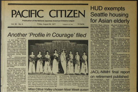 Pacific Citizen, Vol. 85, No. 9 (August 26, 1977) (ddr-pc-49-33)