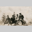 Four men sitting (ddr-densho-348-43)