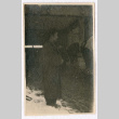 Woman standing in the snow (ddr-densho-335-316)