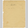 Note with names of two trucks (ddr-densho-423-307)