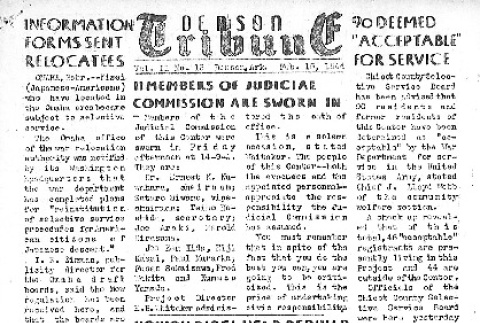 Denson Tribune Vol. II No. 13 (February 15, 1944) (ddr-densho-144-142)
