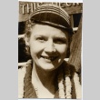 A woman wearing leis (ddr-njpa-1-592)