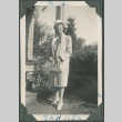 Suited woman standing (ddr-densho-321-17)