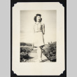 Woman on a path (ddr-densho-542-590)