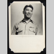 Man in military uniform (ddr-densho-542-761)
