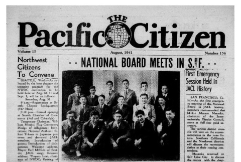 The Pacific Citizen, Vol. 13 No. 156 (August 1941) (ddr-pc-13-7)
